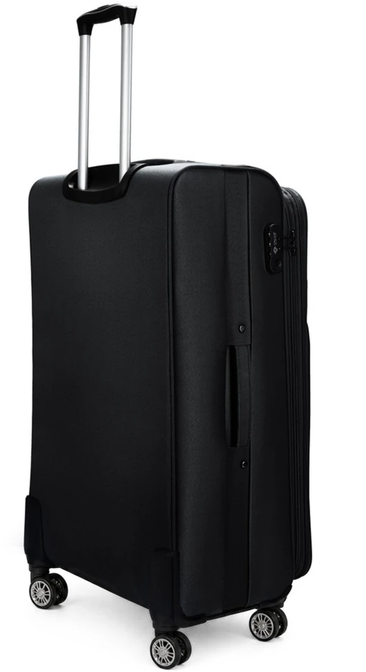 Solier Luggage Medium soft luggage M Solier STL1801 juodas