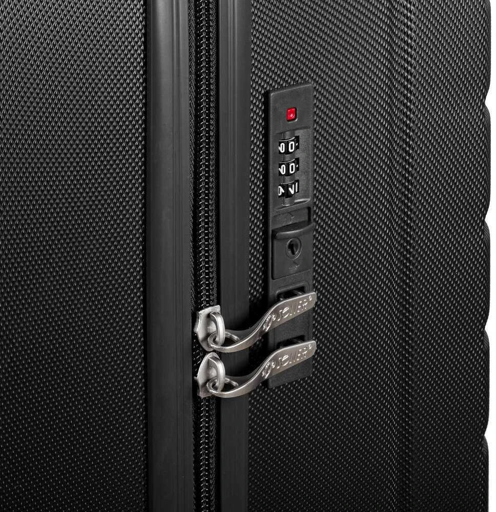 Solier Luggage Vidutinio dydžio M 24 ABS kelioninis lagaminas - SOLIER AVENTOR STL1064 - Auksinis