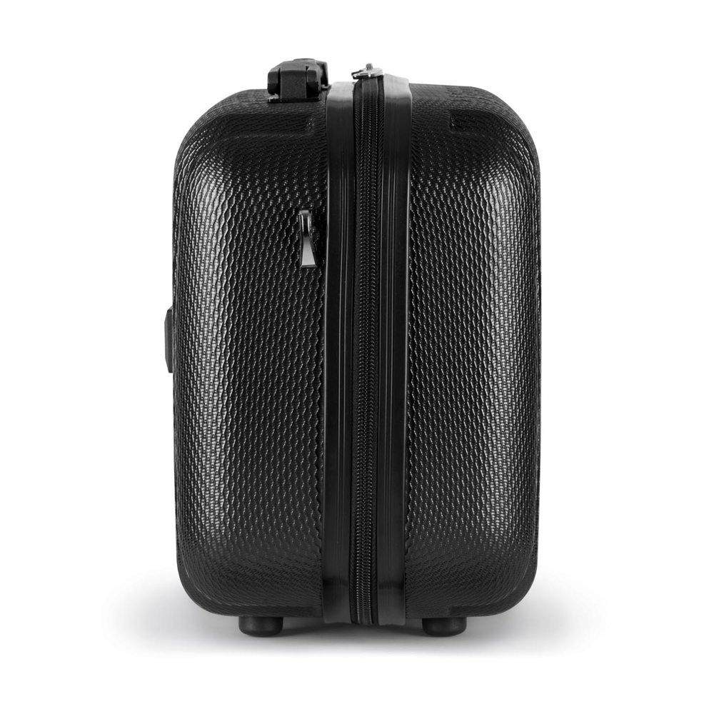 Kelioninis Solier Luggage Kosmetinis kelionių lagaminas XS | ABS STL902 - Juodas
