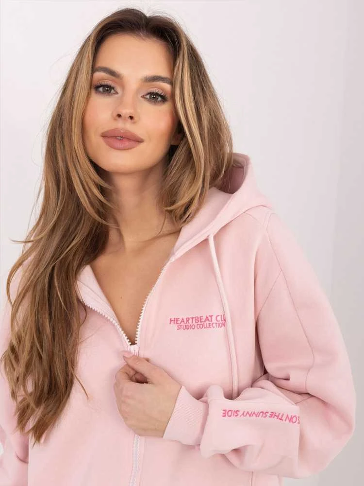 Sublevel Bluza-D10600BI02863A1-jasny rožinė