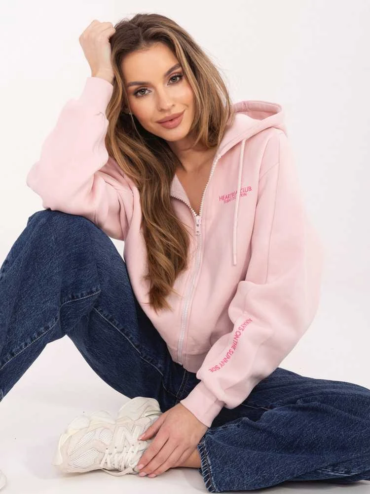 Sublevel Bluza-D10600BI02863A1-jasny rožinė