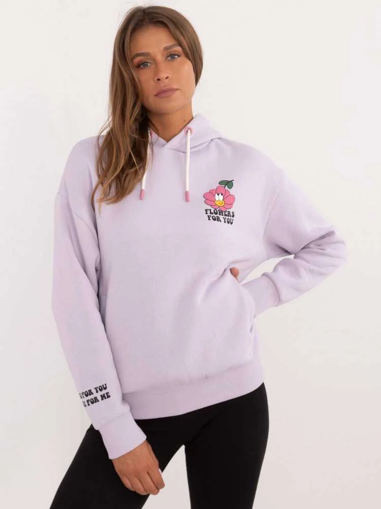 Sublevel Megztinis - D10600T02420I - šviesiai violetinis