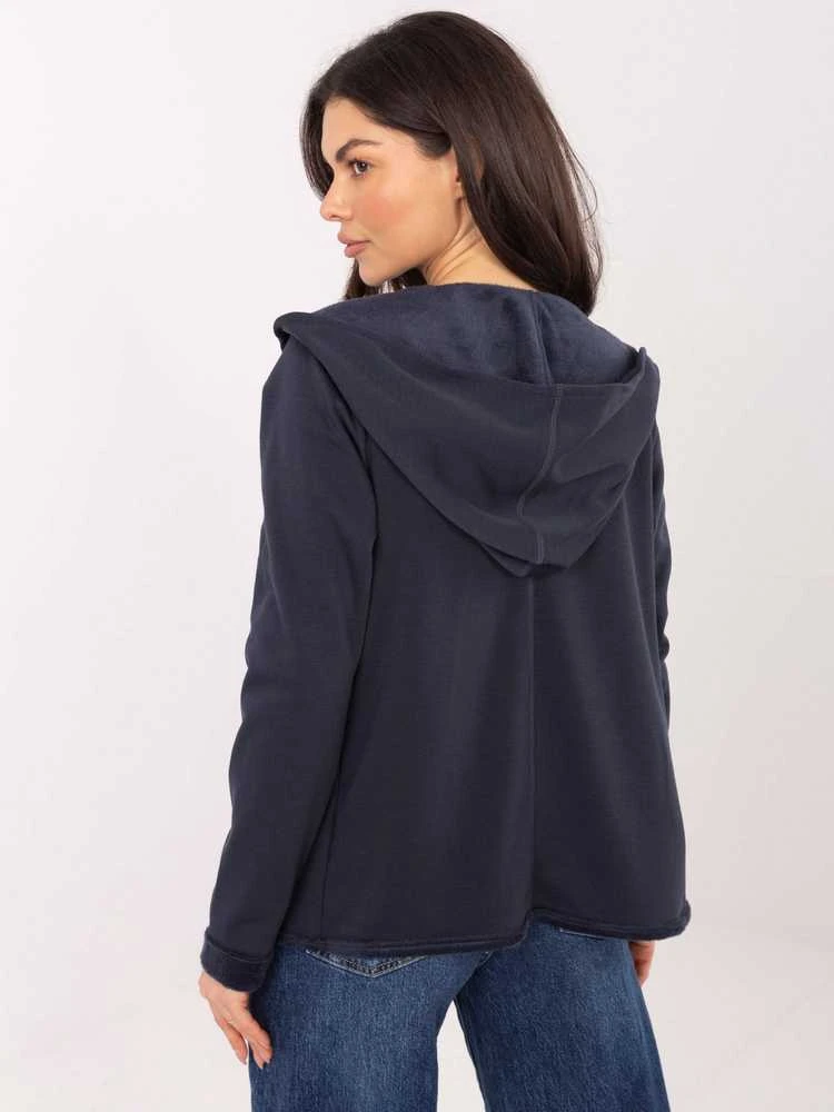 Sublevel Bluza-D68450M01066D2-tamsiai mėlyna