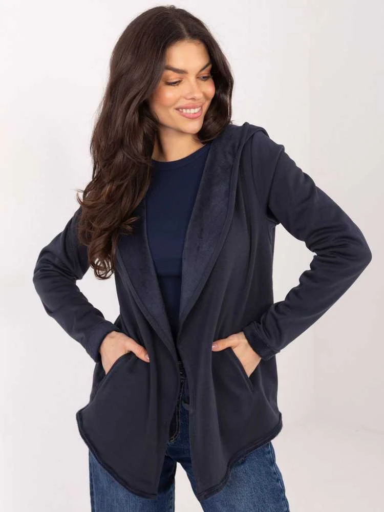 Sublevel Bluza-D68450M01066D2-tamsiai mėlyna