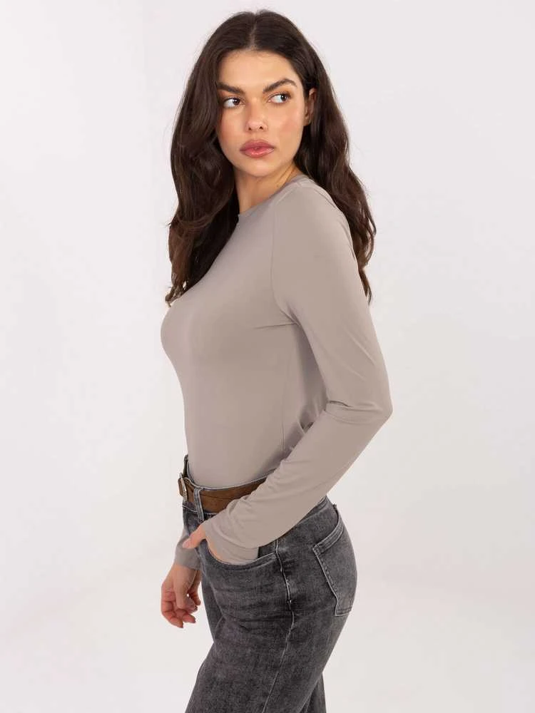 Sublevel Bluzka-D12099M02788A-ciemny bezowy