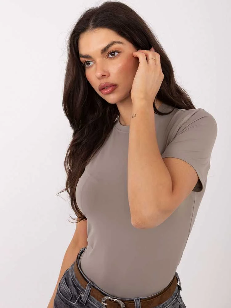 Sublevel Bluzka-D12099M02805A-ciemny bezowy