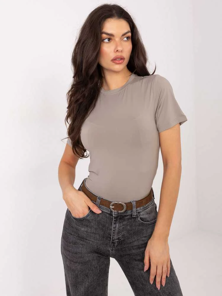 Sublevel Bluzka-D12099M02805A-ciemny bezowy