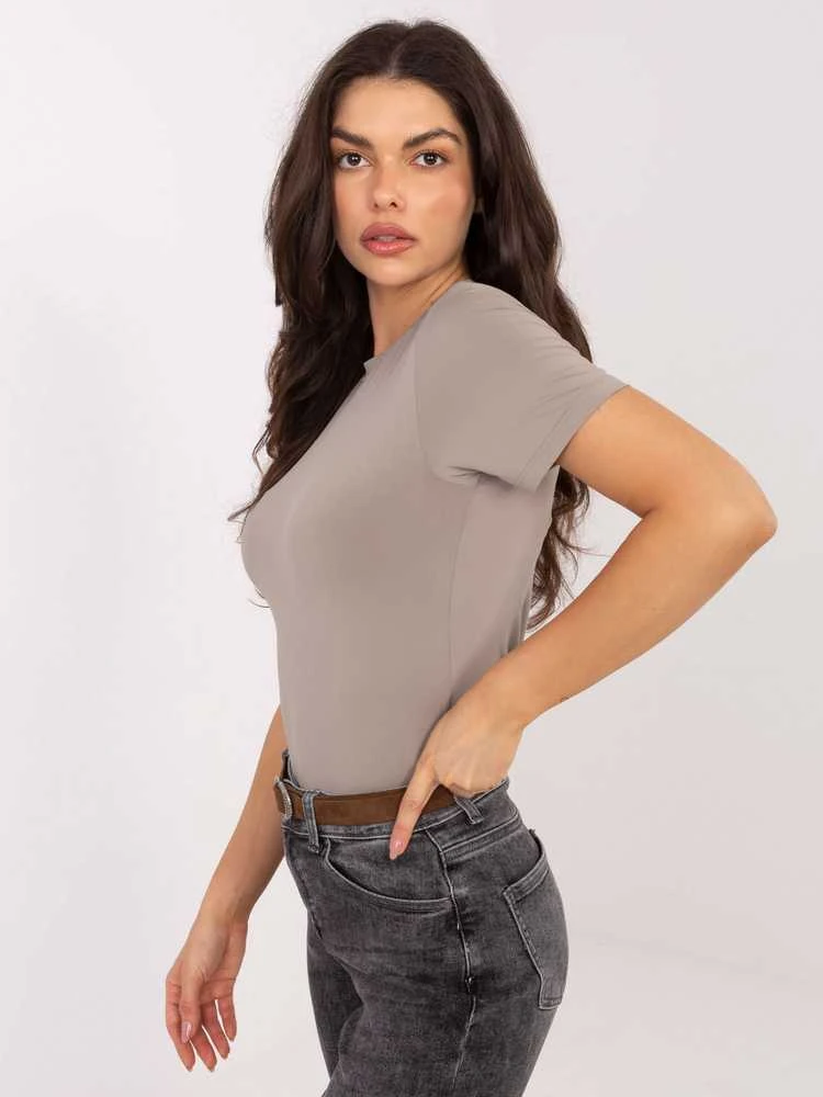 Sublevel Bluzka-D12099M02805A-ciemny bezowy