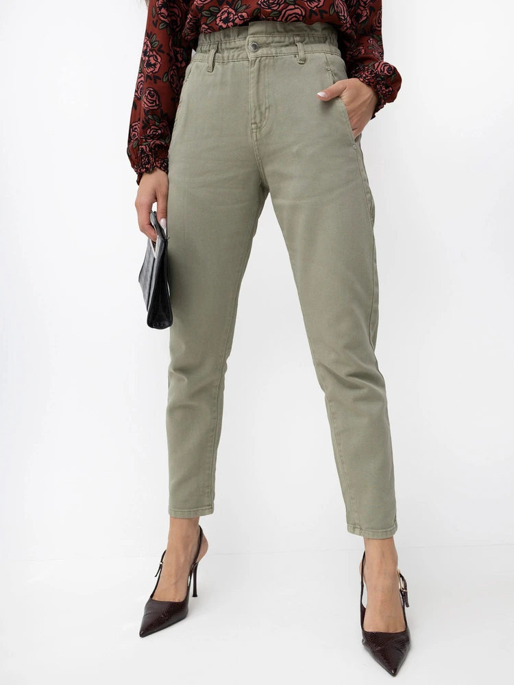 Sublevel Kelnės-D70059Z62399A3-khaki