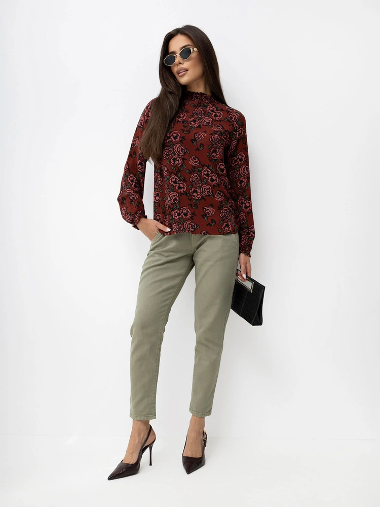 Sublevel Kelnės-D70059Z62399A3-khaki