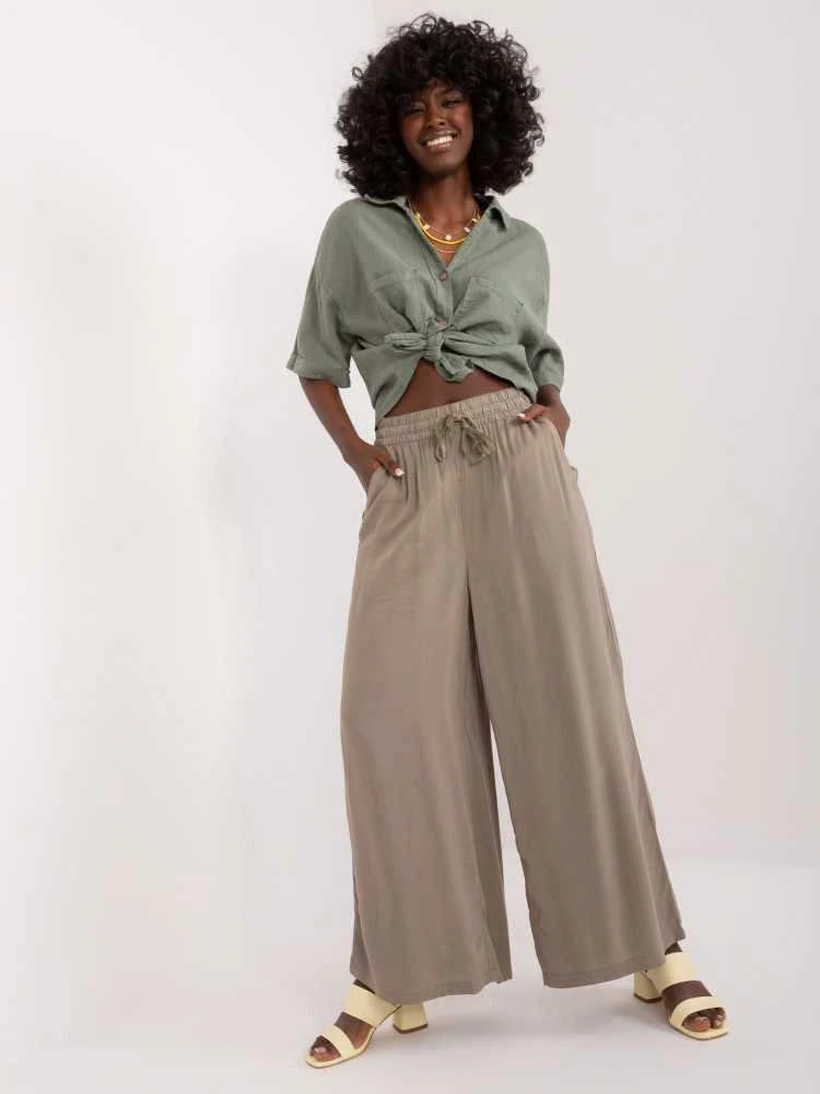 Sublevel Kelnės-D73761M62237E-khaki