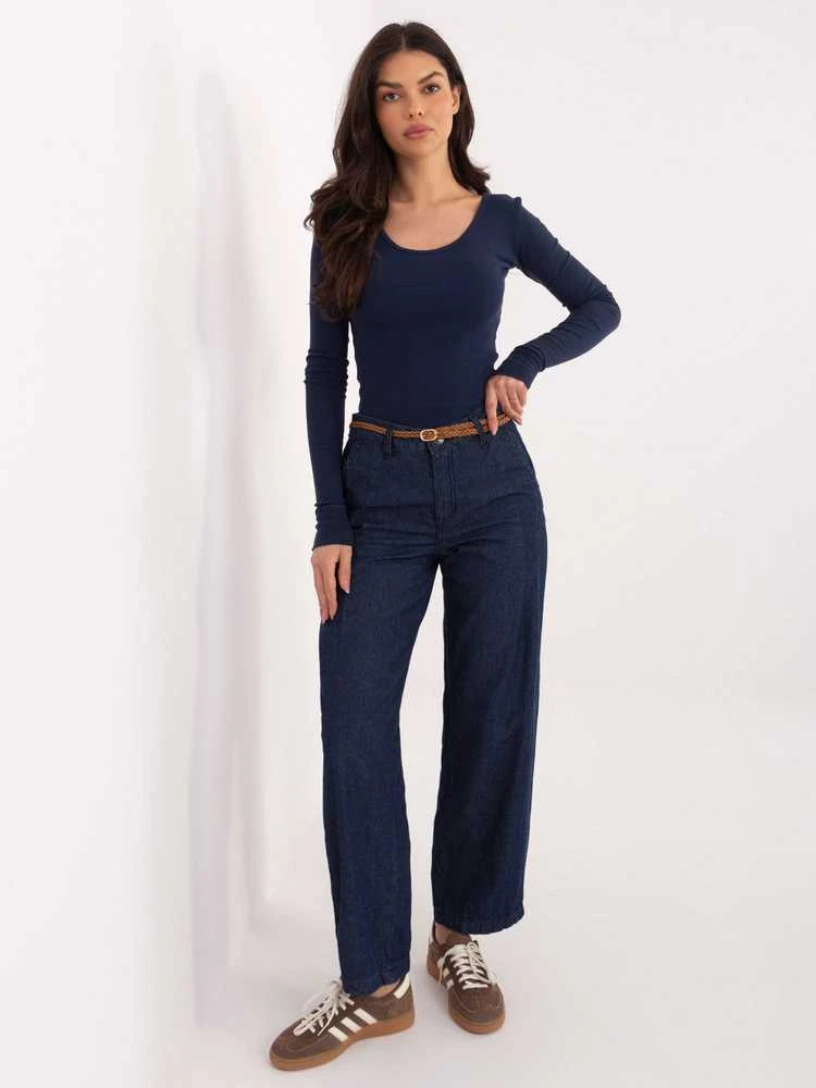 Sublevel Kelnės-D80038BB62630D311-tamsiai mėlyna