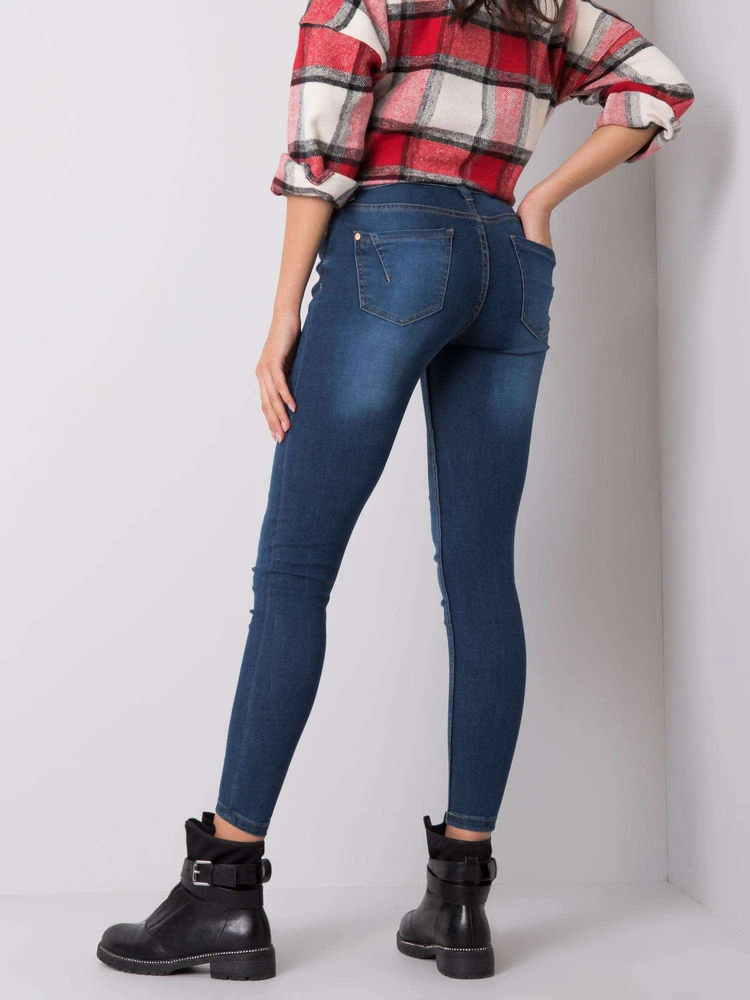 Sublevel Kelnės jeans-D85030T62100M242-mėlyna