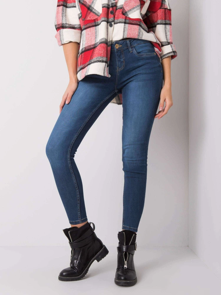 Sublevel Kelnės jeans-D85030T62100M242-mėlyna