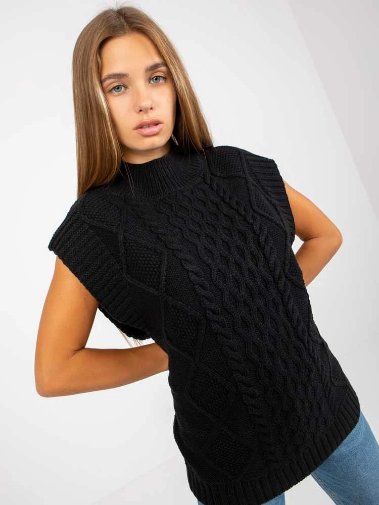 Sublevel Liemenė-D90027Z90816A3-juoda