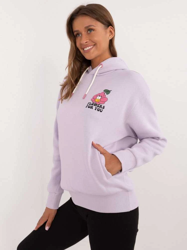 Sublevel Megztinis - D10600T02420I - šviesiai violetinis