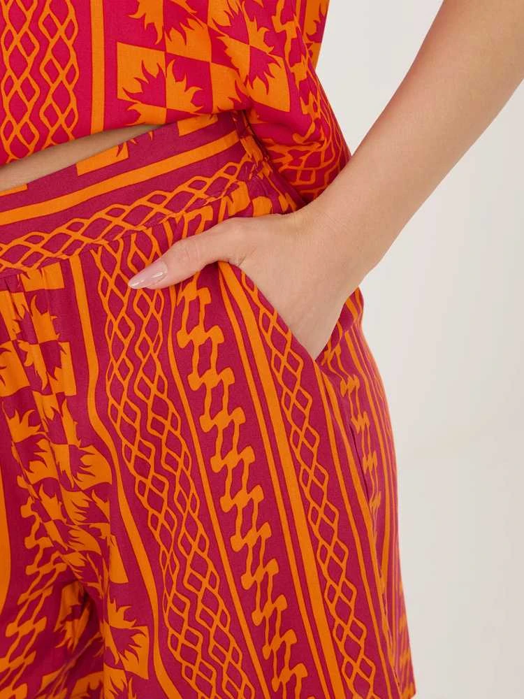 Sublevel Šortai-D73771M62489KD-oranžinė