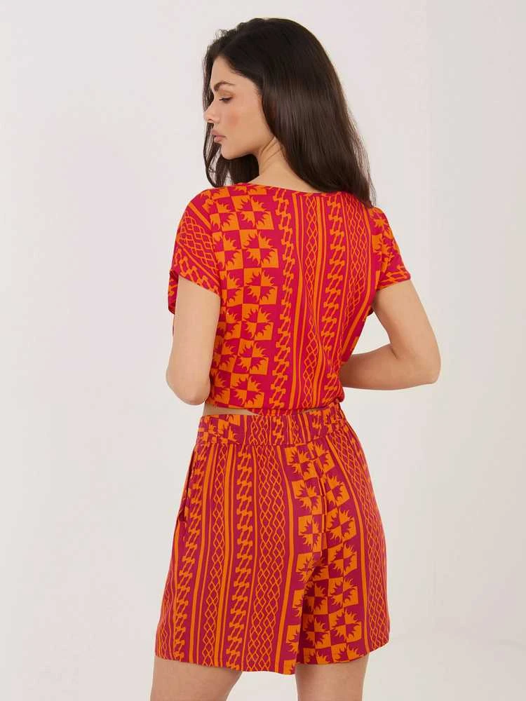 Sublevel Šortai-D73771M62489KD-oranžinė