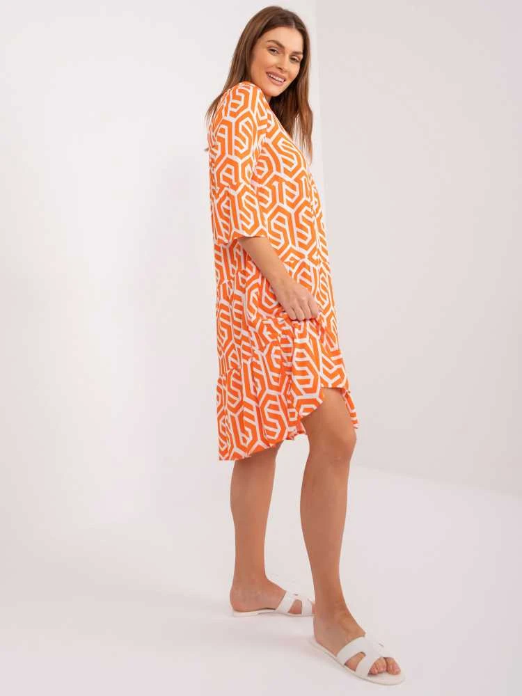 Sublevel Suknelė-D73771M30214K-oranžinė