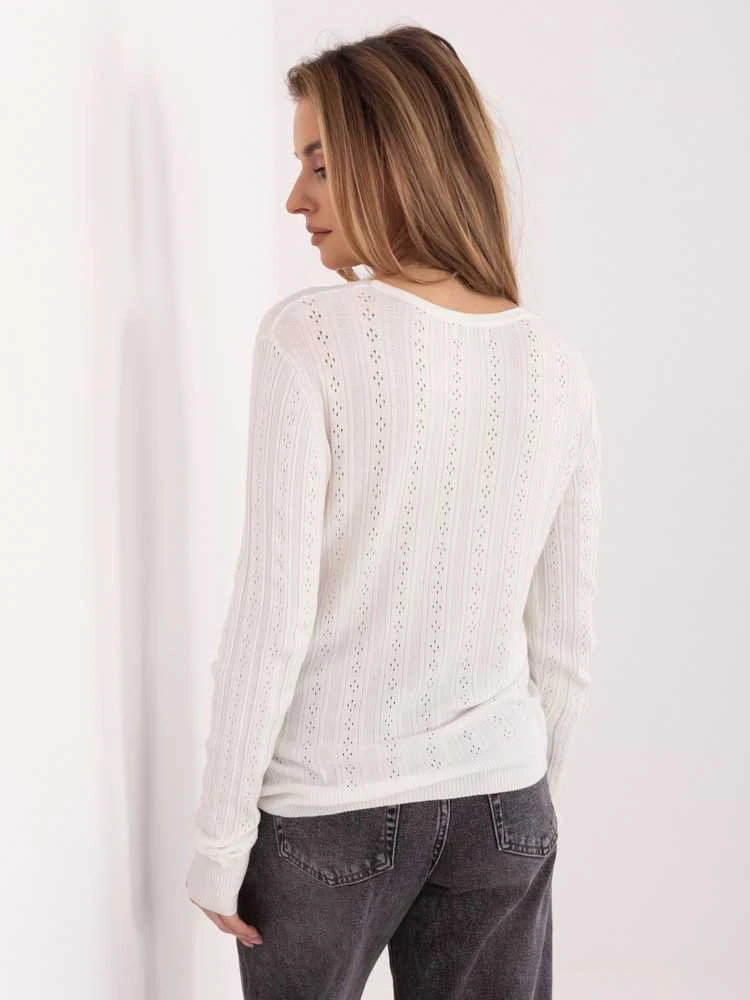 Sublevel Sweter-D90186AK90993A-balta
