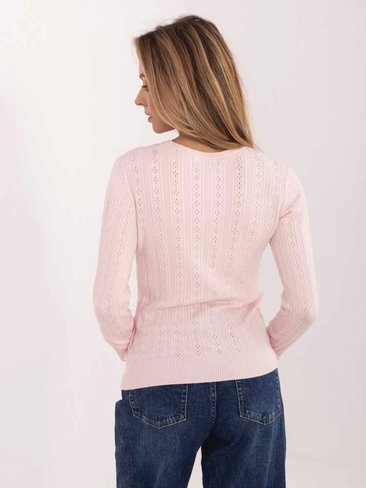 Sublevel Sweter-D90186AK90993A-jasny rožinė