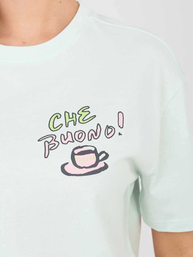 Sublevel T-shirt-D12022AH02645AA-mietowy