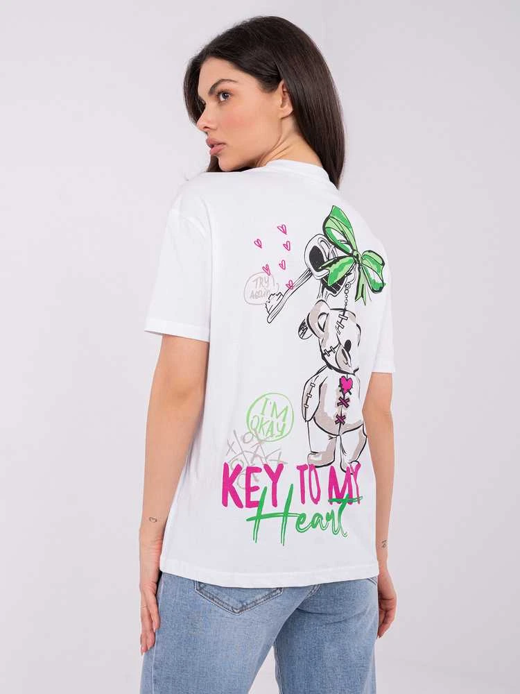 Sublevel T-shirt-D12022AH02645Y-balta