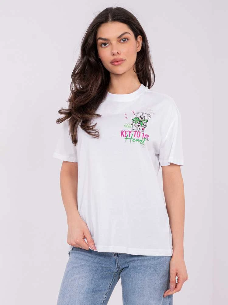 Sublevel T-shirt-D12022AH02645Y-balta
