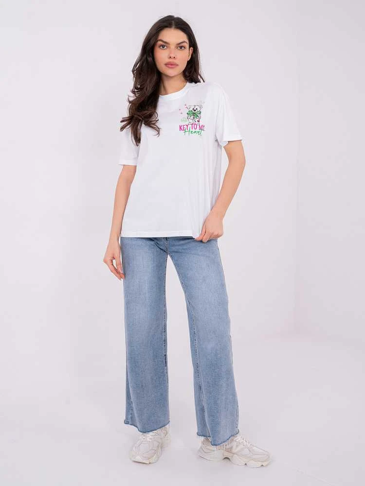 Sublevel T-shirt-D12022AH02645Y-balta
