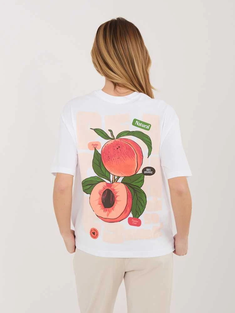 Sublevel T-shirt-D12022AJ02645AD-balta