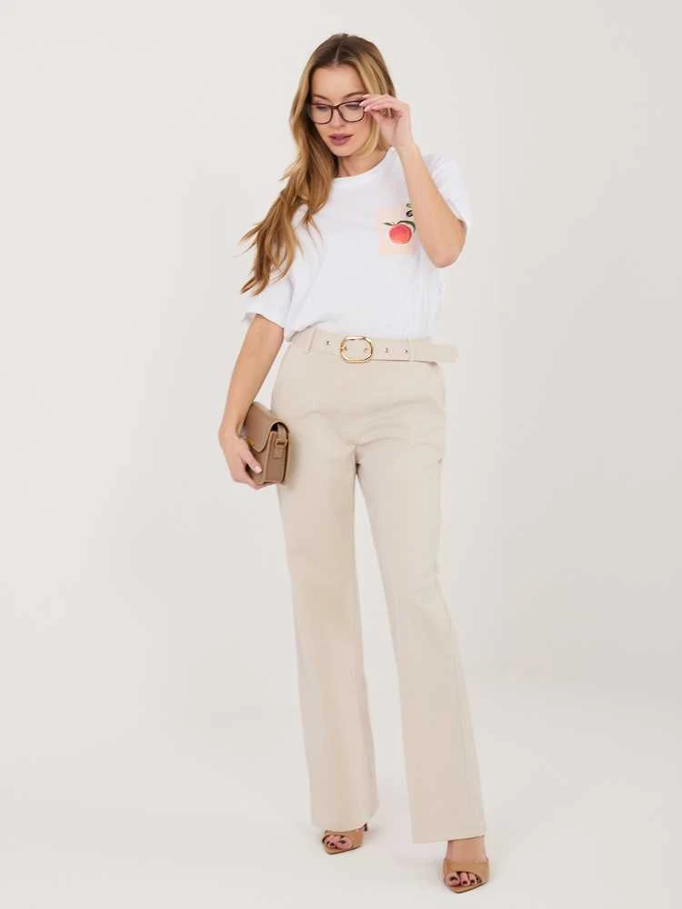 Sublevel T-shirt-D12022AJ02645AD-balta