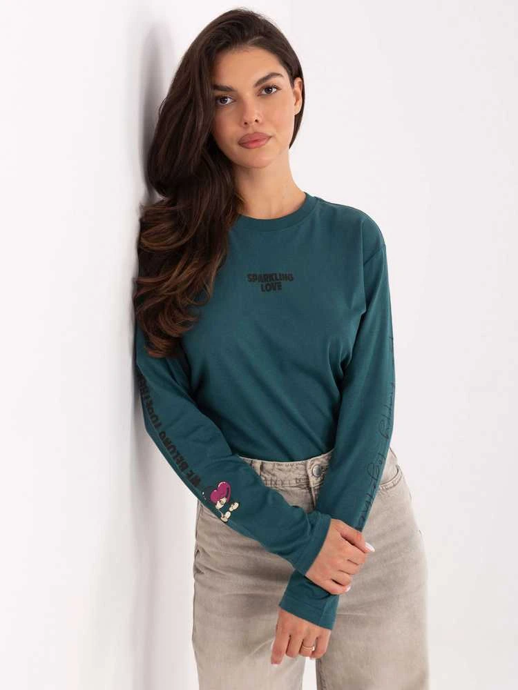 Sublevel T-shirt-D12022M02688B-jūros spalvos