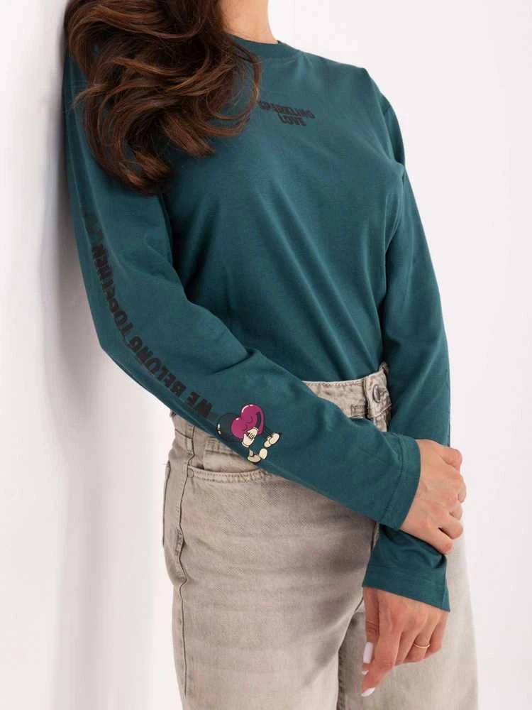 Sublevel T-shirt-D12022M02688B-jūros spalvos
