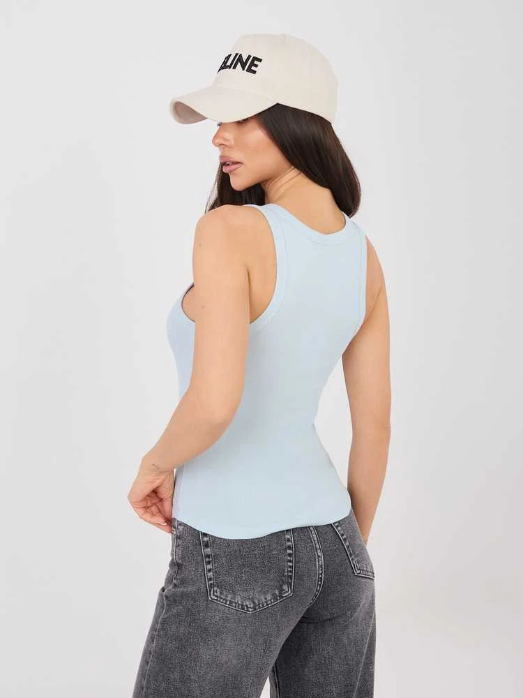 Sublevel Top-D16005AH02661B-šviesiai mėlyna