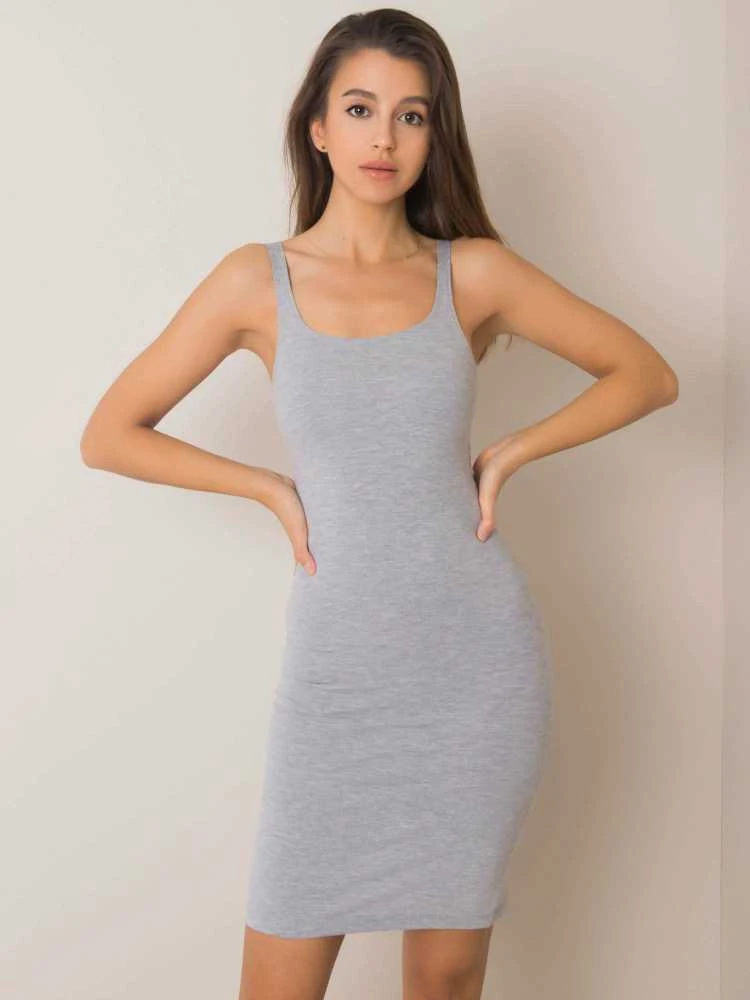 Basic Feel Good Suknelė-RV-SK-5946.37P-pilka