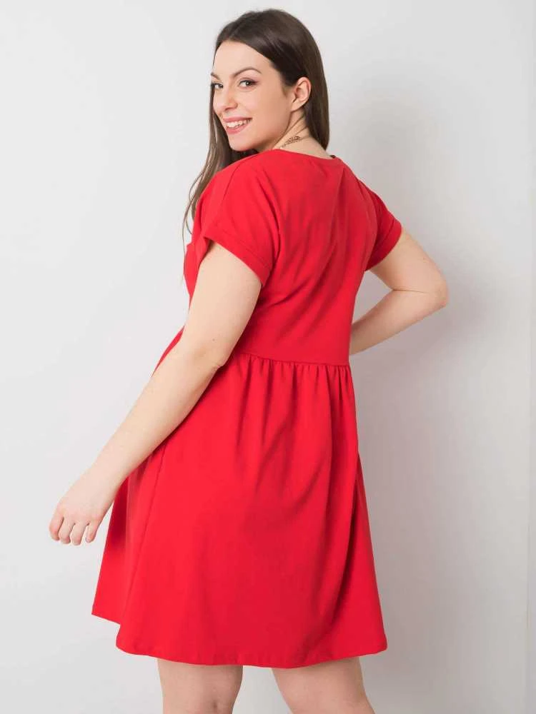 Basic Feel Good Suknelė-RV-SK-6292.09P-raudona