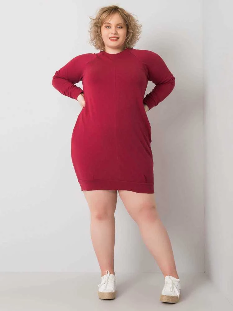 Basic Feel Good Suknelė-RV-SK-6296.99-bordo