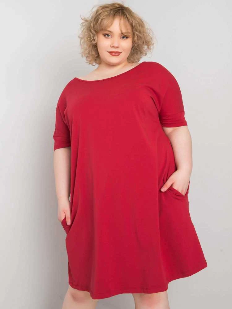 Basic Feel Good Suknelė-RV-SK-6639.02X-bordo