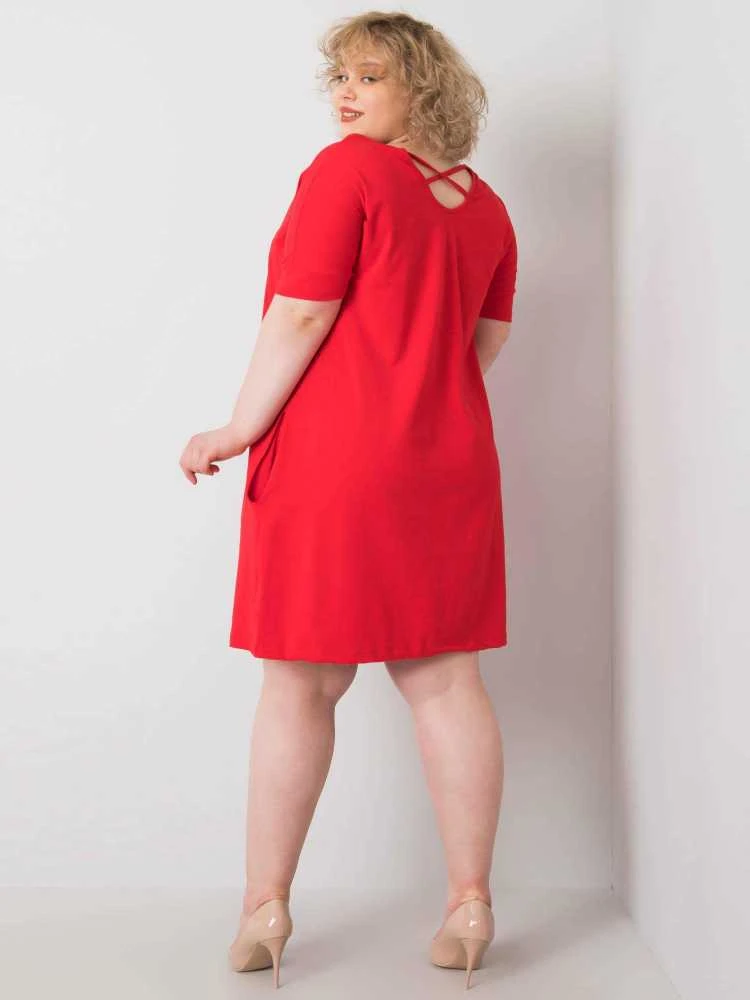 Basic Feel Good Suknelė-RV-SK-6639.02X-raudona