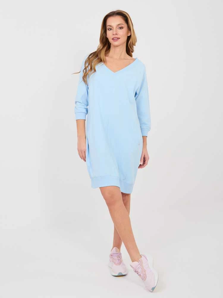 Suknelė Basic Feel Good Sukienka-RV-SK-7203.35P-šviesiai mėlyna
