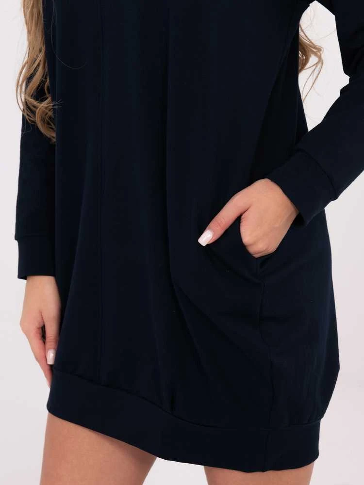 Suknelė Basic Feel Good Sukienka-RV-TU-5184.93P-tamsiai mėlyna