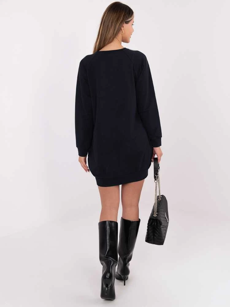 Suknelė Basic Feel Good Sukienka-RV-TU-5184.93P-tamsiai mėlyna