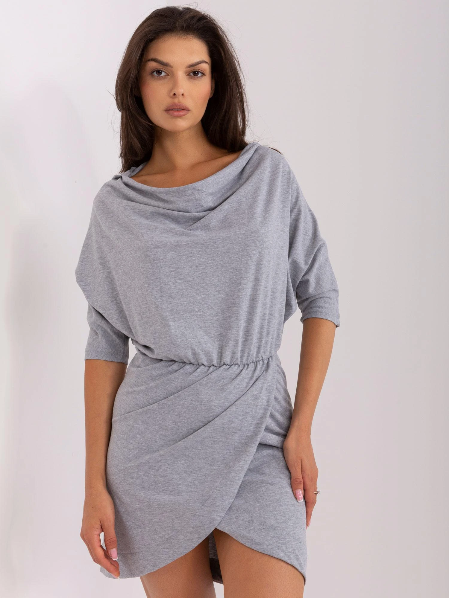 Lily Rose Suknelė-EM-SK-HS-20-104.07-pilka
