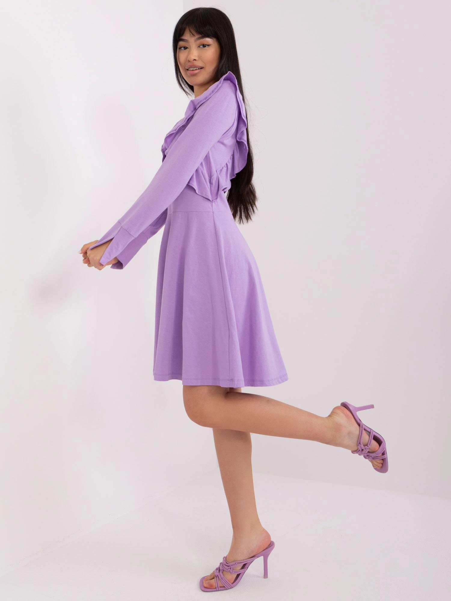 Lily Rose Suknelė-EM-SK-HW-20-395.34P-šviesiai violetinė