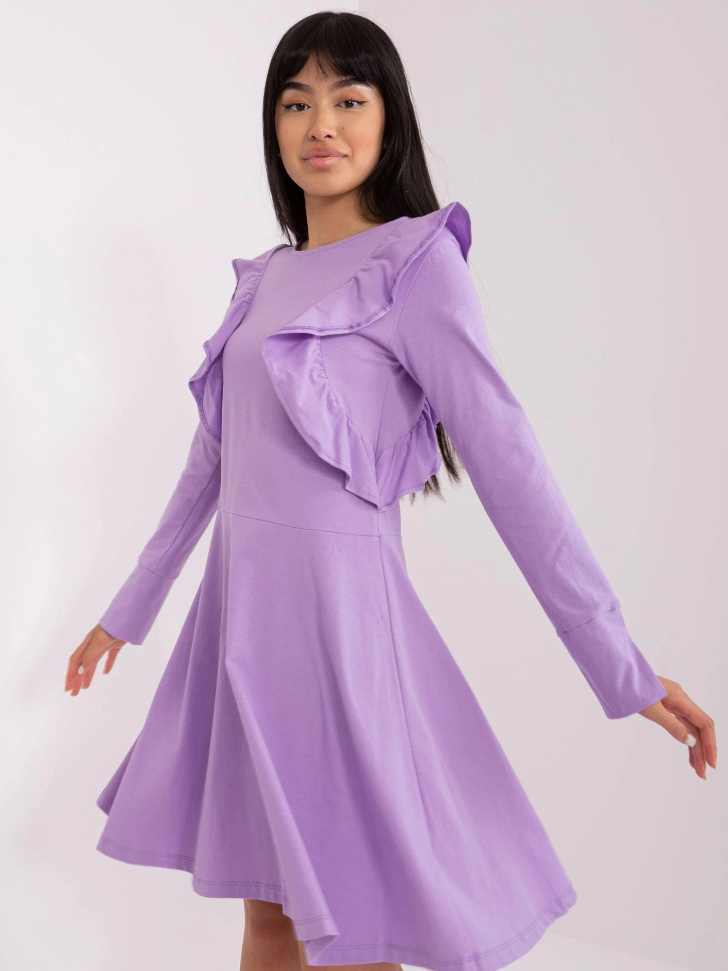 Lily Rose Suknelė-EM-SK-HW-20-395.34P-šviesiai violetinė
