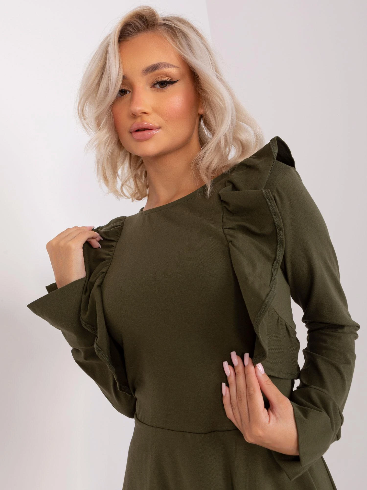 Lily Rose Suknelė-EM-SK-HW-20-395.34P-chaki