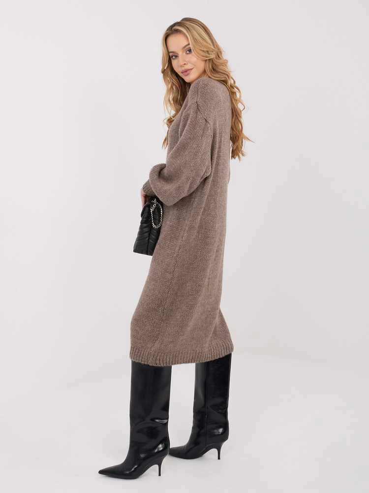 Suknelė Factory Price Sukienka-IN-SK-5962.22-ciemny bezowy