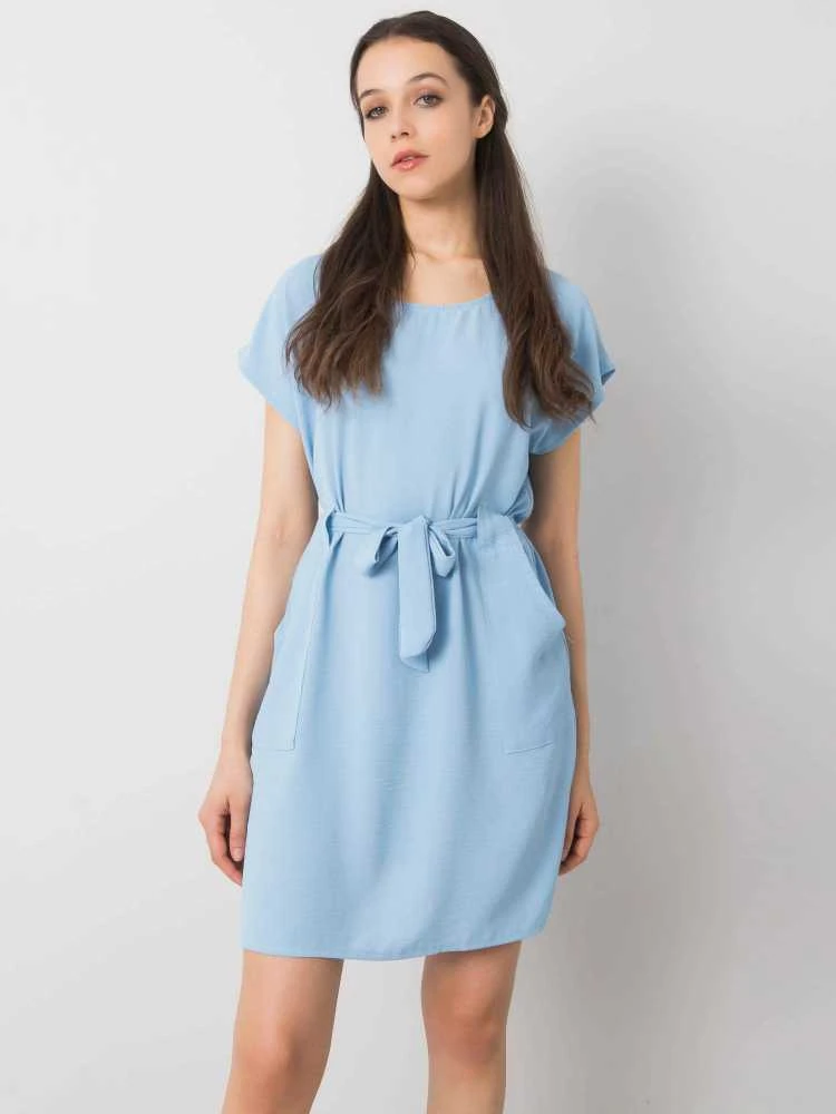 Italy Moda Suknelė-DHJ-SK-10120.06-mėlyna