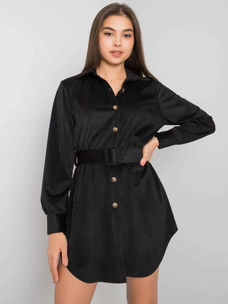 Italy Moda Suknelė-DHJ-SK-10333.12P-juoda