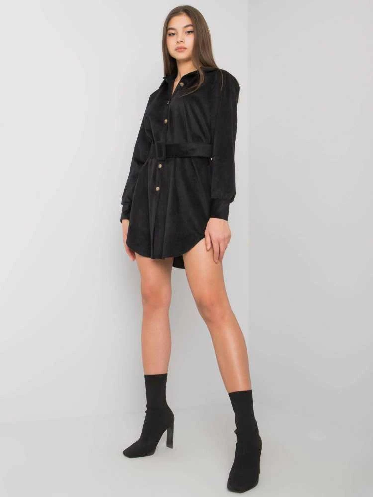 Italy Moda Suknelė-DHJ-SK-10333.12P-juoda